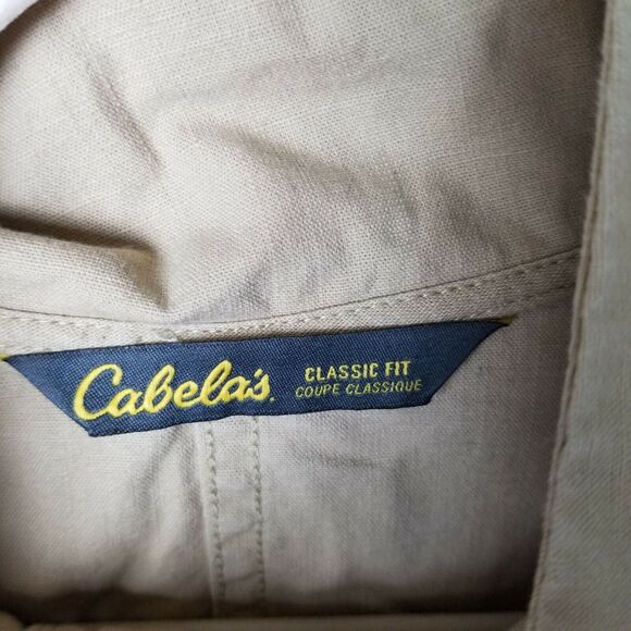 Cabelas Womens Utility Jacket Size L Safari Parka Gorpcore Outdoor Hiking Trail - Picture 7 of 10